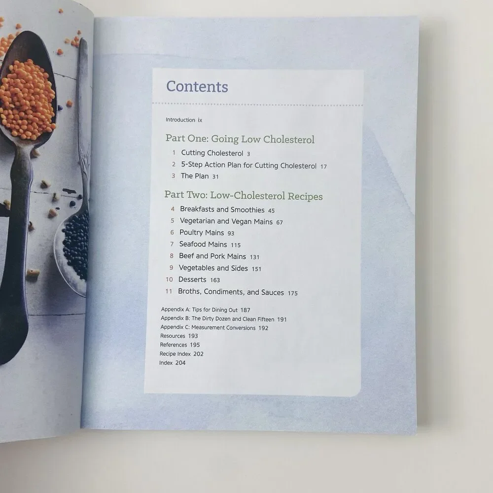 Low Cholesterol Cookbook and Action Plan By Karen L. Swanson
